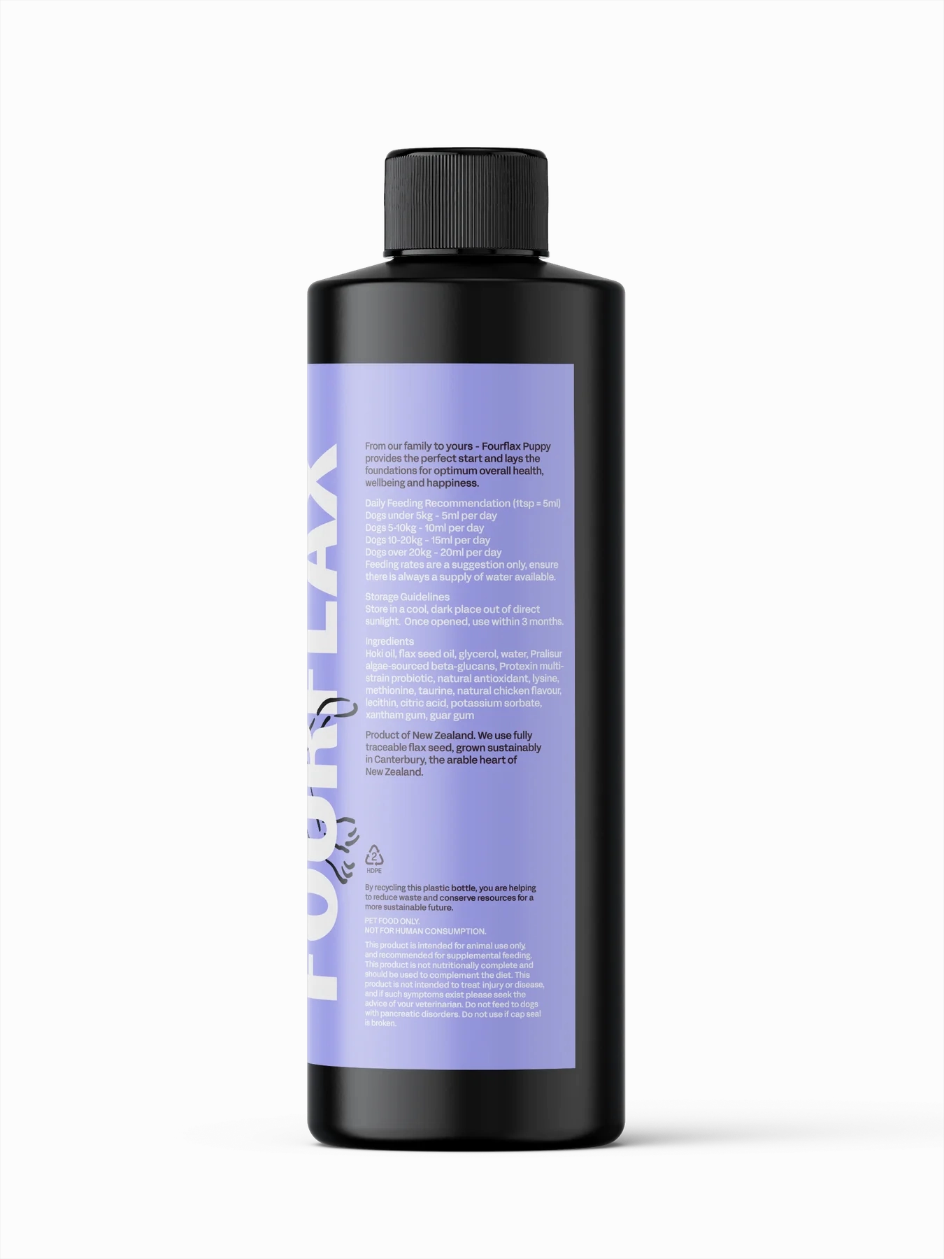 Fourflax Nutritiional Oil Supplement for Pups (Puppy)