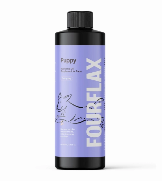 Fourflax Nutritiional Oil Supplement for Pups (Puppy) dog bed,sleep accessory