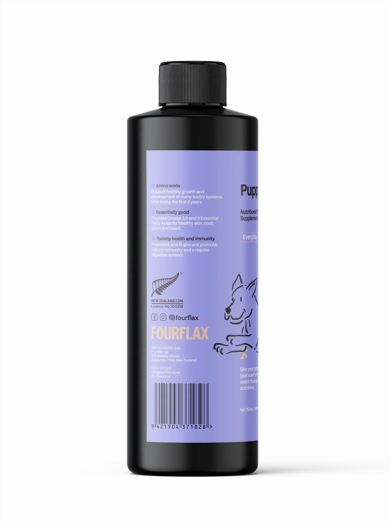 Fourflax Nutritiional Oil Supplement for Pups (Puppy)