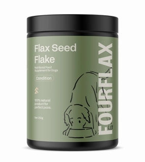 Fourflax Nutritional Food Supplement for Dogs (Flax Seed Flake) dog oral care,pet dental