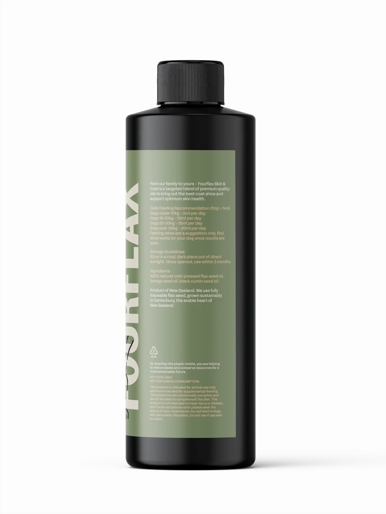 Fourflax Nutritional Oil Supplement for Dogs (Skin & Coat)