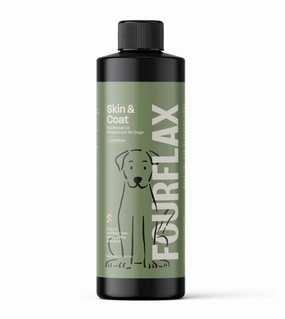 Fourflax Nutritional Oil Supplement for Dogs (Skin & Coat)