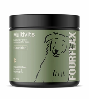 Fourflax Nutritional Powder Supplement for Dogs (Multivits) dog leash,walking strap