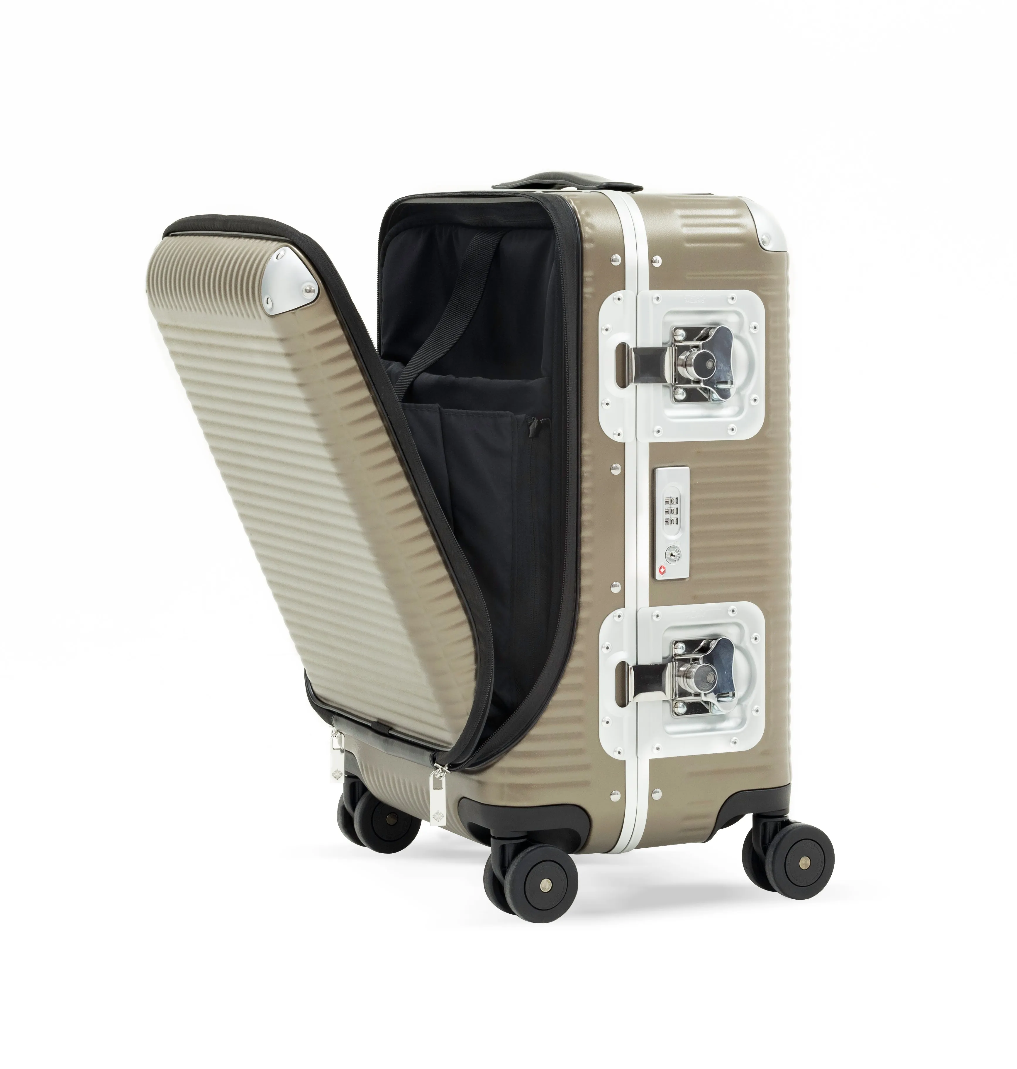 FPM Milano Bank Light Spinner, 53 with Front Pocket Bags Fpm-Milano