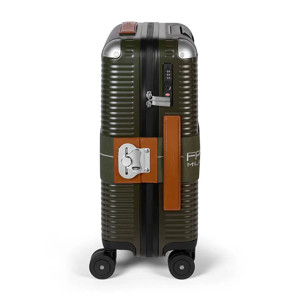 FPM Milano Bank Zip Deluxe Trunk On Wheels, Carry On Trunk Bags Fpm-Milano