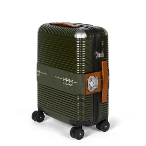 FPM Milano Bank Zip Deluxe Trunk On Wheels, Carry On Trunk Bags Fpm-Milano