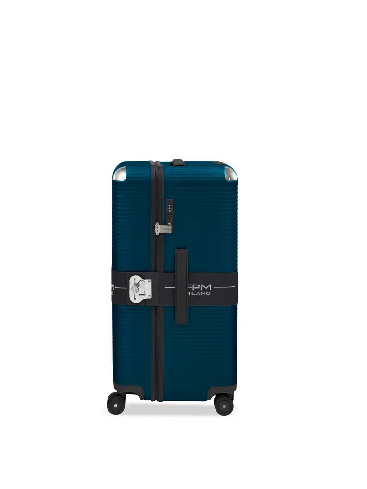 FPM Milano Bank Zip Deluxe Trunk On Wheels, Medium Trunk Bags Fpm-Milano