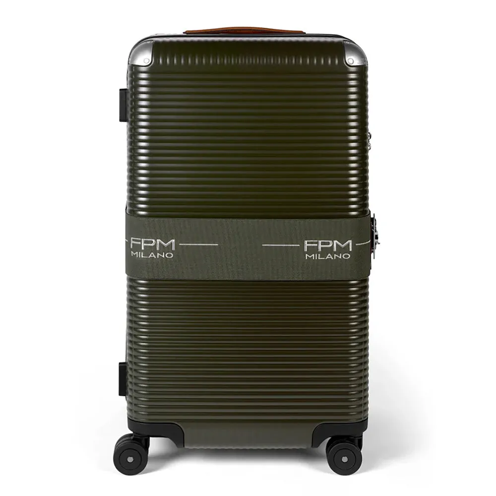 FPM Milano Bank Zip Deluxe Trunk On Wheels, Medium Trunk Bags Fpm-Milano