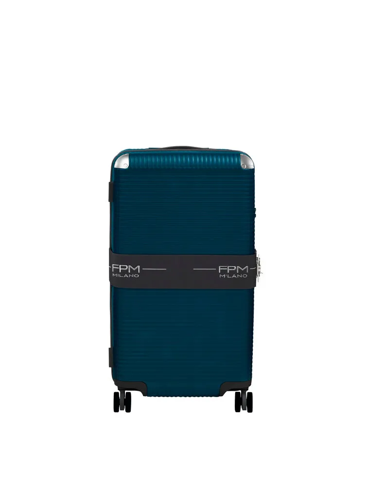 FPM Milano Bank Zip Deluxe Trunk On Wheels, Medium Trunk Bags Fpm-Milano