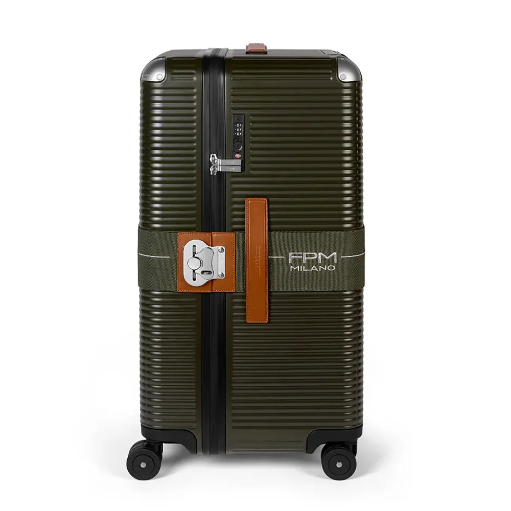 FPM Milano Bank Zip Deluxe Trunk On Wheels, Medium Trunk Bags Fpm-Milano
