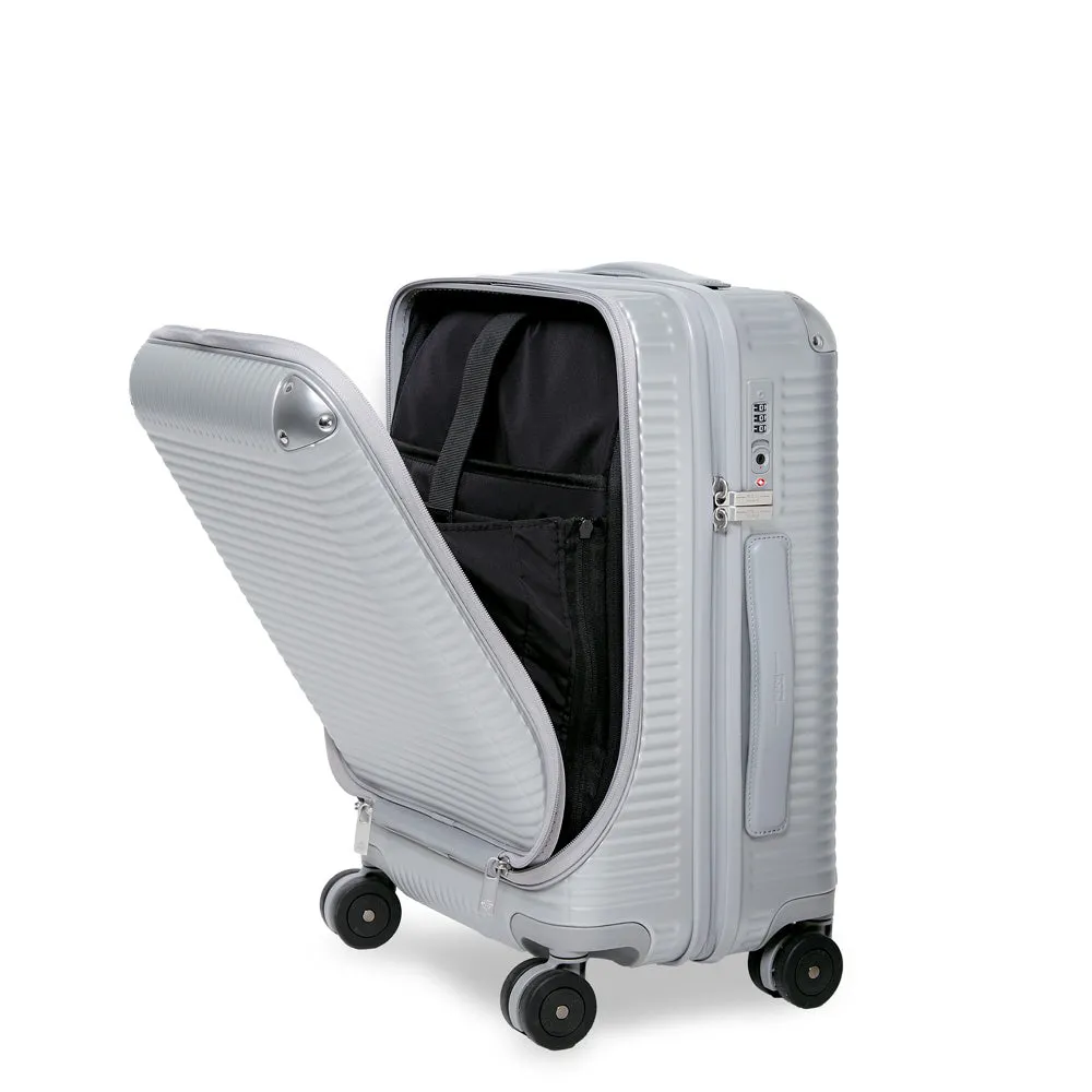 FPM Milano Bank Zip Spinner, 53 with Front Pocket Bags Fpm-Milano