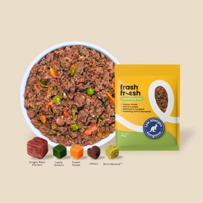 frashfresh Cooked Dog Food with NutriAbsorb (Low-Allergen KANGAROO) raw dog food,fresh pet meals