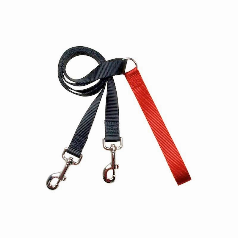 Freedom No-Pull Harness & Leash (Burgundy/Black) For Dogs