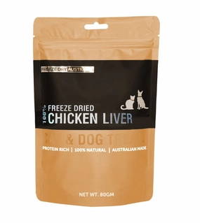 Freeze Dry Australia Chicken Liver Freeze Dried Cat & Dog Treats freeze-dried dog food,lightweight pet food