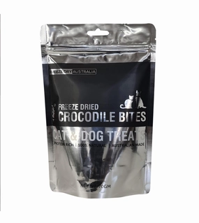 Freeze Dry Australia Crocodile Bites Freeze Dried Cat & Dog Treats freeze-dried dog food,lightweight pet food