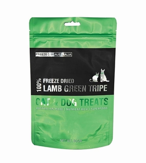 Freeze Dry Australia Lamb Green Tripe Freeze Dried Cat & Dog Treats freeze-dried dog food,lightweight pet food