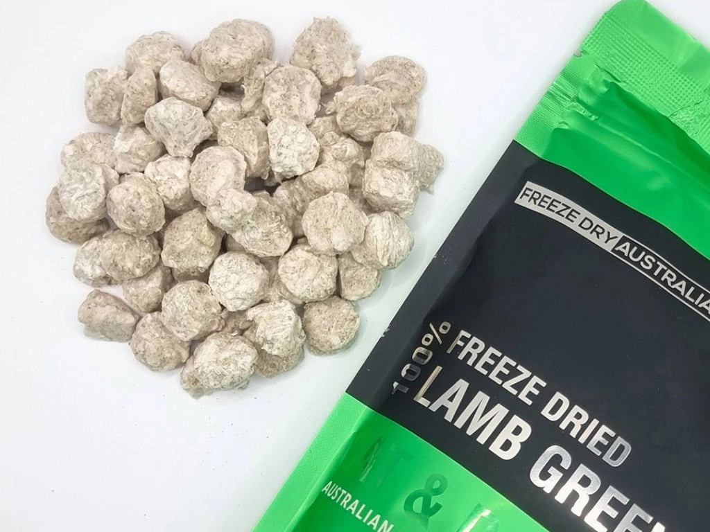 Freeze Dry Australia Lamb Green Tripe Freeze Dried Cat & Dog Treats