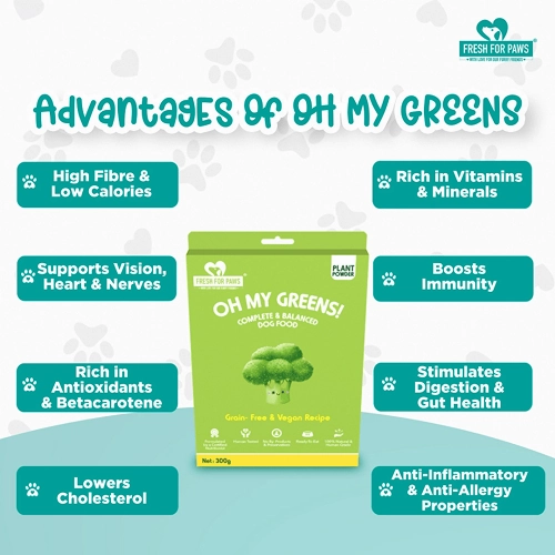 Fresh For Paws A Green Affair Grain Free & Vegan and Go Go Cottage Cheese and Oh My Greens Dog Wet Food Combo