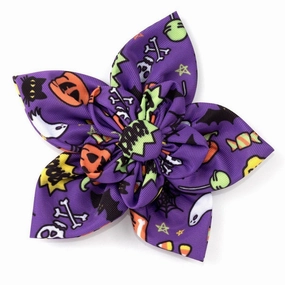 Fright Night Dog Collar Flower dog collar accessory,collar decor