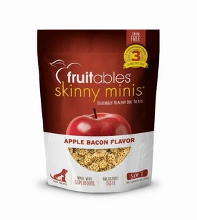 Fruitables Skinny Minis Apple Bacon Dog Treats small breed food,tiny dog food