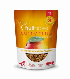 Fruitables Skinny Minis Pumpkin & Mango Dog Treats small breed food,tiny dog food