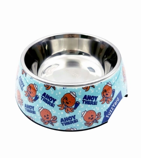 FuzzYard Ahoy There! Dog Feeding Bowl dog bowl,pet feeder