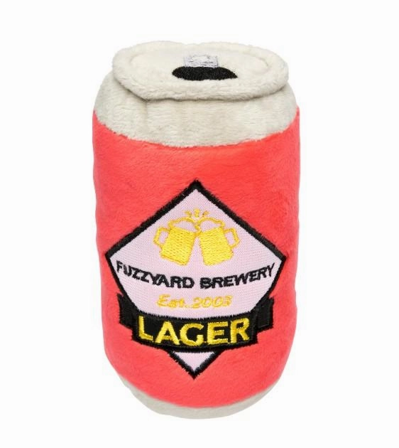 FuzzYard Can Of Beer Dog Plush Toy pet souvenir,gift item