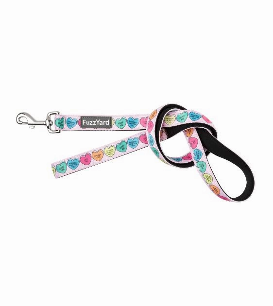FuzzYard Candy Hearts Dog Leash