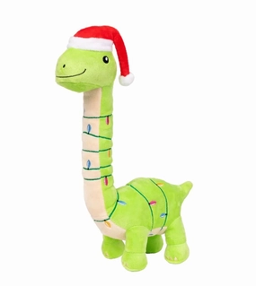 FuzzYard Christmas Dog Toy (Lit-a-Saurus) pet souvenir,gift item