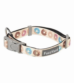 FuzzYard Go Nuts Dog Collar dog charms,dog ID