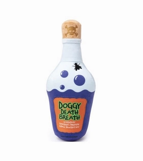 FuzzYard Halloween Doggy Death Breath Potion Plush Dog Toy