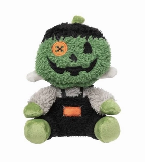 FuzzYard Halloween Jack-O Chan Frankenstein Plush Dog Toy wet dog food,moist dog food