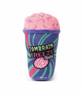 FuzzYard Halloween Zombrain Freeze Slushie Plush Dog Toy wet dog food,moist dog food