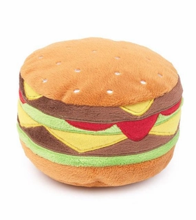 FuzzYard Hamburger Dog Plush Toy pet souvenir,gift item