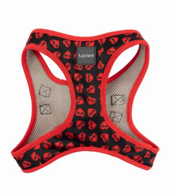 FuzzYard Heart Breaker Step-In Dog Harness dog joint care,hip support