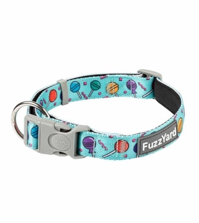 FuzzYard Hey Suckers! Dog Collar dog charms,dog ID
