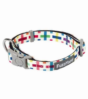 FuzzYard Jenga Dog Collar dog charms,dog ID