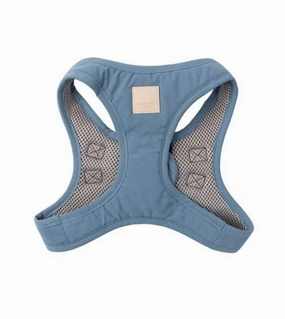 FuzzYard LIFE Cotton Step-in Dog Harness (French Blue) dog joint care,hip support