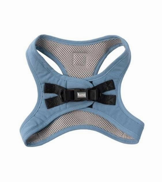 FuzzYard LIFE Cotton Step-in Dog Harness (French Blue)