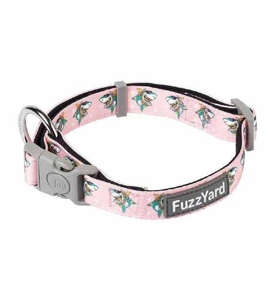 FuzzYard LL Cool Jaw$ Dog Collar dog charms,dog ID