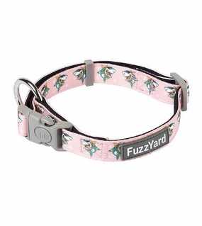 FuzzYard LL Cool Jaw$ Dog Collar dog charms,dog ID