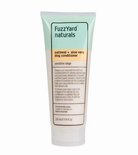 FuzzYard Oatmeal and Aloe Vera Sensitive Conditioner For Dogs dog shampoo,bathing supplies