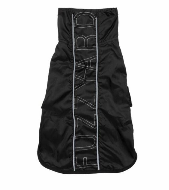 Fuzzyard Osaka Raincoat (Black) For Dogs dog nutrition,healthy dog food