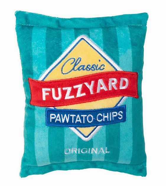 FuzzYard Pawtato Chip Dog Plush Toy pet souvenir,gift item