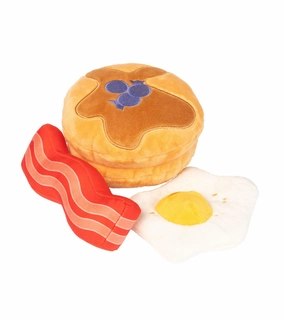 FuzzYard Perfect Match Squeaky Plush Dog Toy (Dog's Breakfast 3 Pack) wet dog food,moist dog food