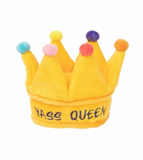 FuzzYard Pride Plush Dog Toy (Yass Queen Crown) wet dog food,moist dog food