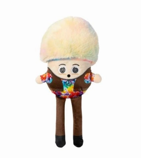 FuzzYard Rainbow Mushroom Dog Plush Toy wet dog food,moist dog food