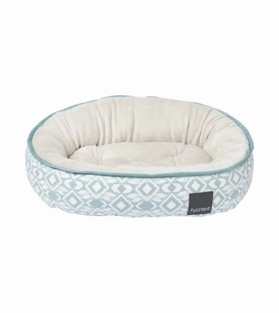 FuzzYard Reversible (Chaouen) Dog Bed dog bed,pet blanket