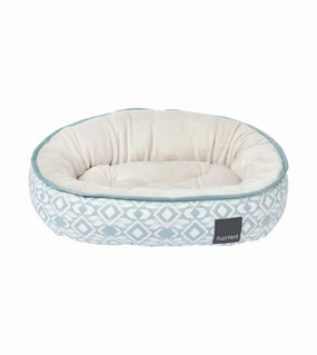 FuzzYard Reversible (Chaouen) Dog Bed dog bed,pet blanket