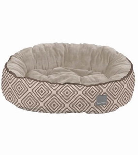 FuzzYard Reversible (Malta Mocha) Dog Bed dog bed,pet blanket